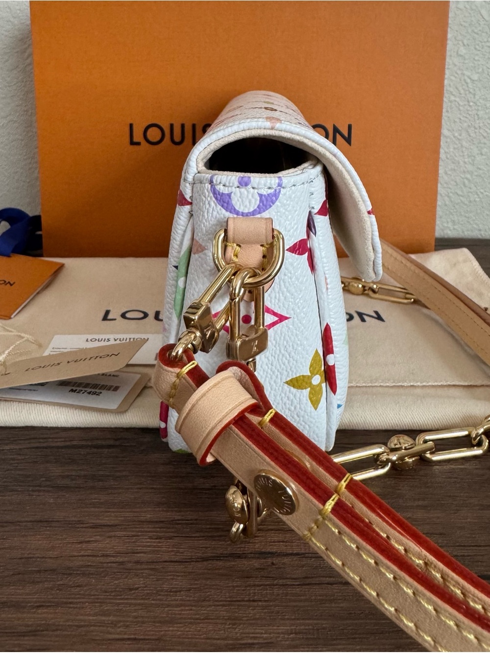 ❌SOLD❌LOUIS VUITTON 2026 Limited Edition Murakami Anniversary Ivy Two Way Bag - Picture 6 of 9